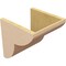 Ekena Millwork 11"W x 11"D x 11"H Wide Crestline Rough Cedar Woodgrain TimberThane Corbel, Primed Tan CORUR11X11X11CRERCPR - alternate 3
